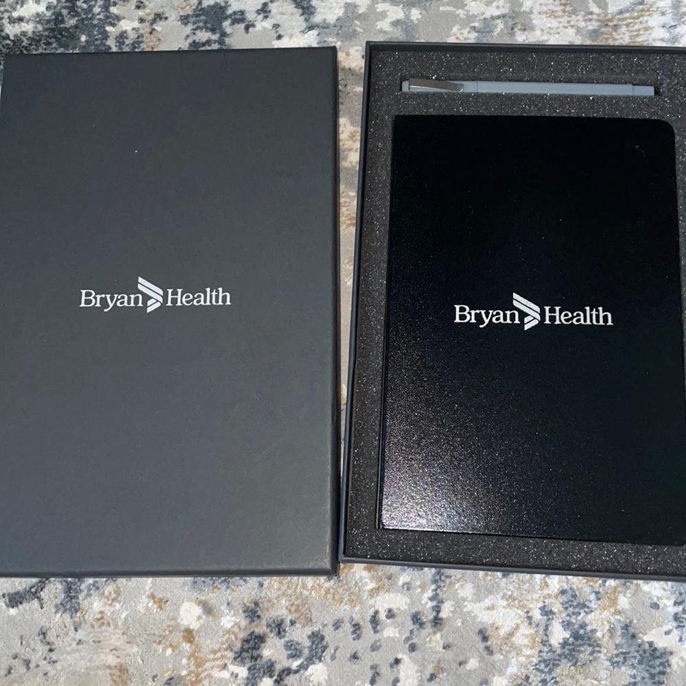 Note book and pen